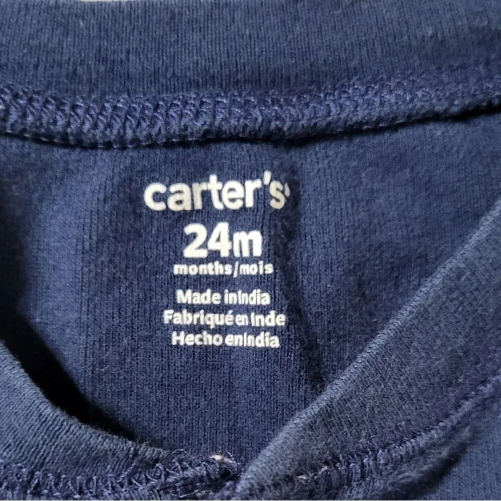 Carter's Baby Boys 2pc Sport Themed Bodysuits Bundle Size 24M